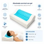 Almohada viscoelástica con gel - Imagen 3