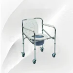 Sanitario Cromado con Ruedas
