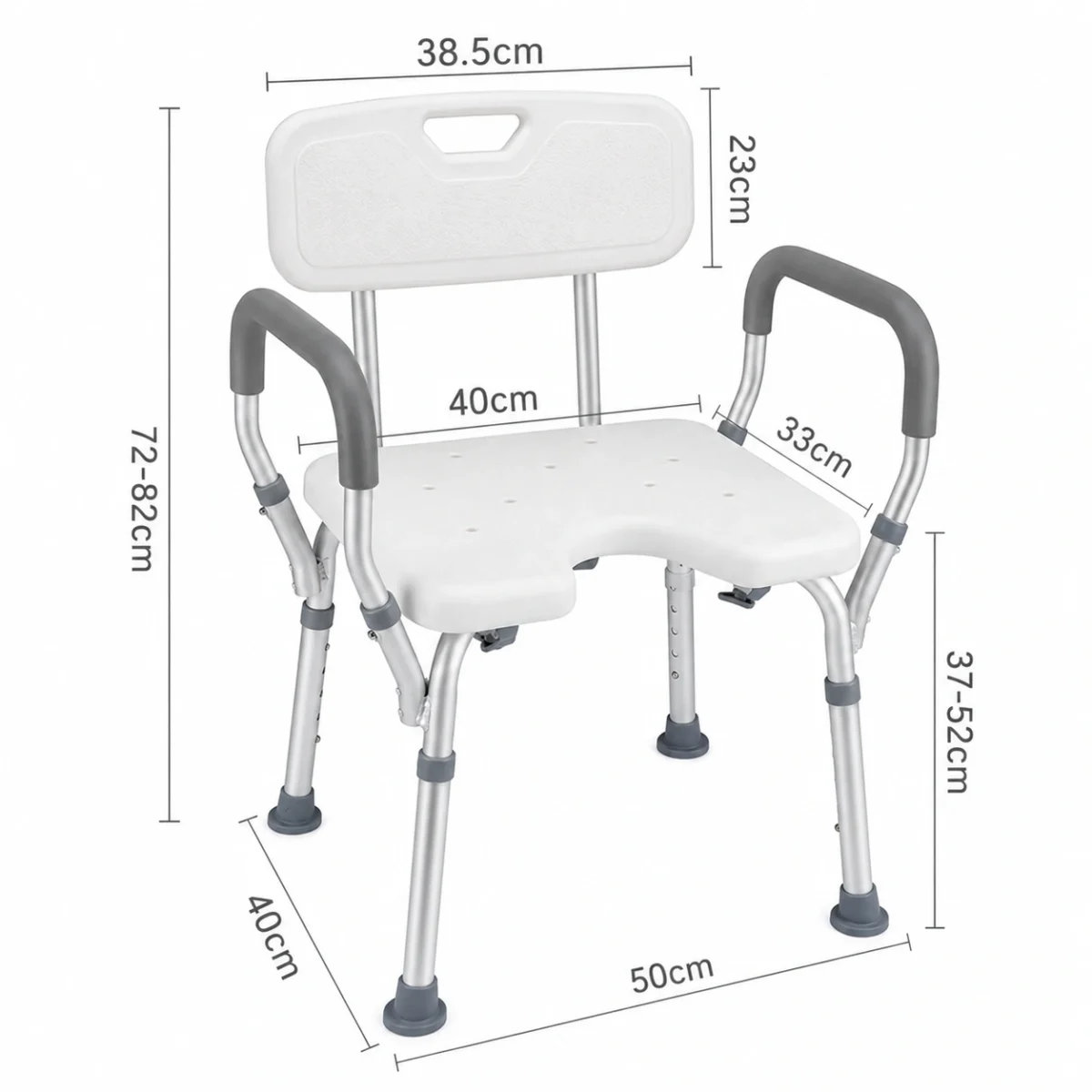 Silla para Ducha con Brazos - Imagen 4