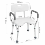 Silla para Ducha con Brazos - Imagen 4