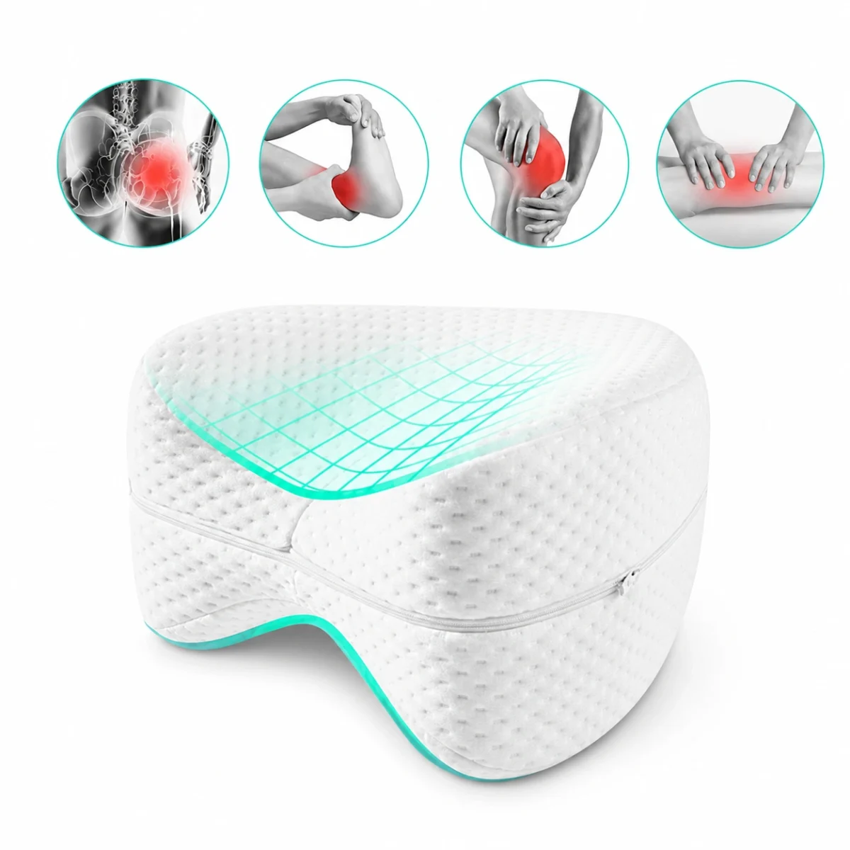 Almohada Corazón Separador de Piernas - Imagen 5