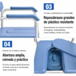 Sanitario de Aluminio Acolchado con Ruedas - Imagen 5