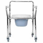 Sanitario Cromado Plegable con Ruedas - Imagen 3