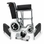 Silla de Ruedas Desmontable para Paseo - Imagen 3
