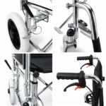 Silla de Ruedas Desmontable para Paseo - Imagen 5