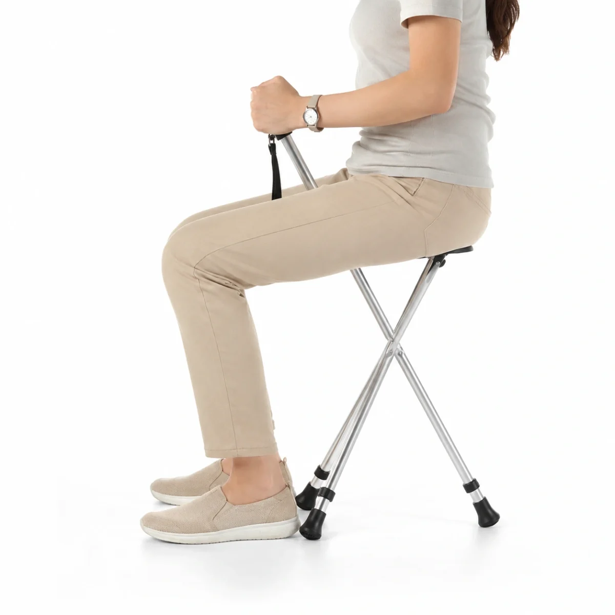 Bastón con Asiento Regulable - Imagen 6
