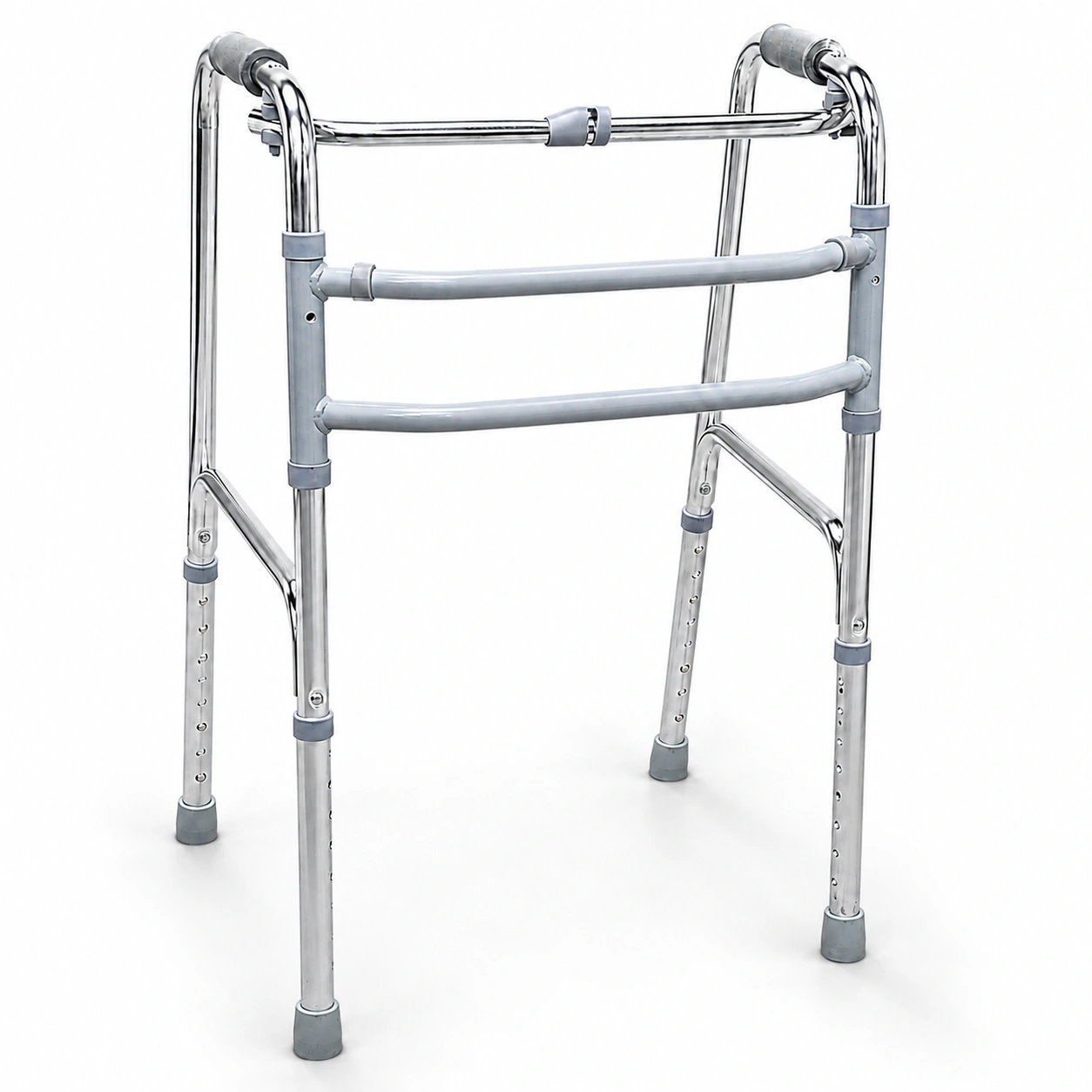2904 Andador sin Ruedas de Aluminio Plegable - Imagen 1